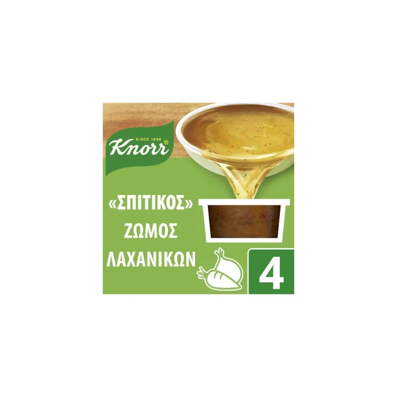 knorr σπιτικος ζωμος λαχανικων 112 g