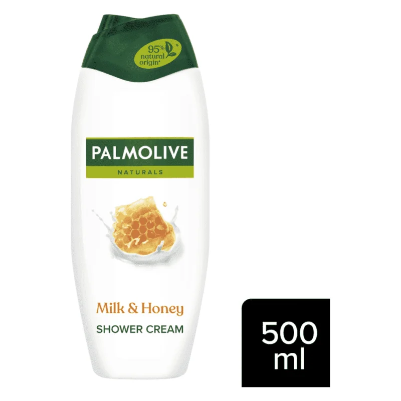 palmolive naturals αφρόλουτρο μέλι & γάλα . 500 ml