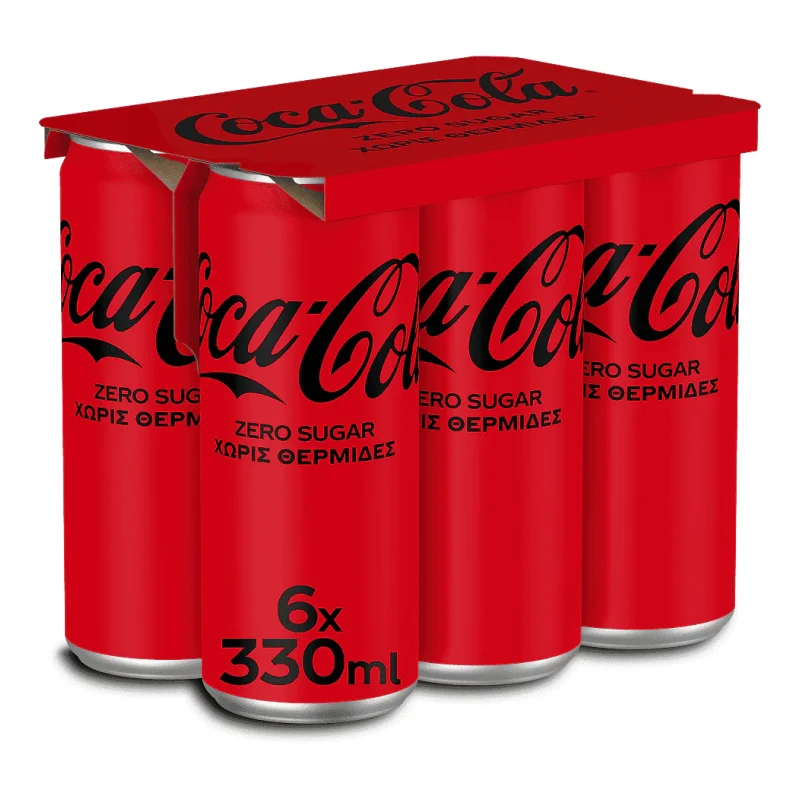 Zero Αναψυκτικό Χωρίς ζάχαρη 6x330ml
