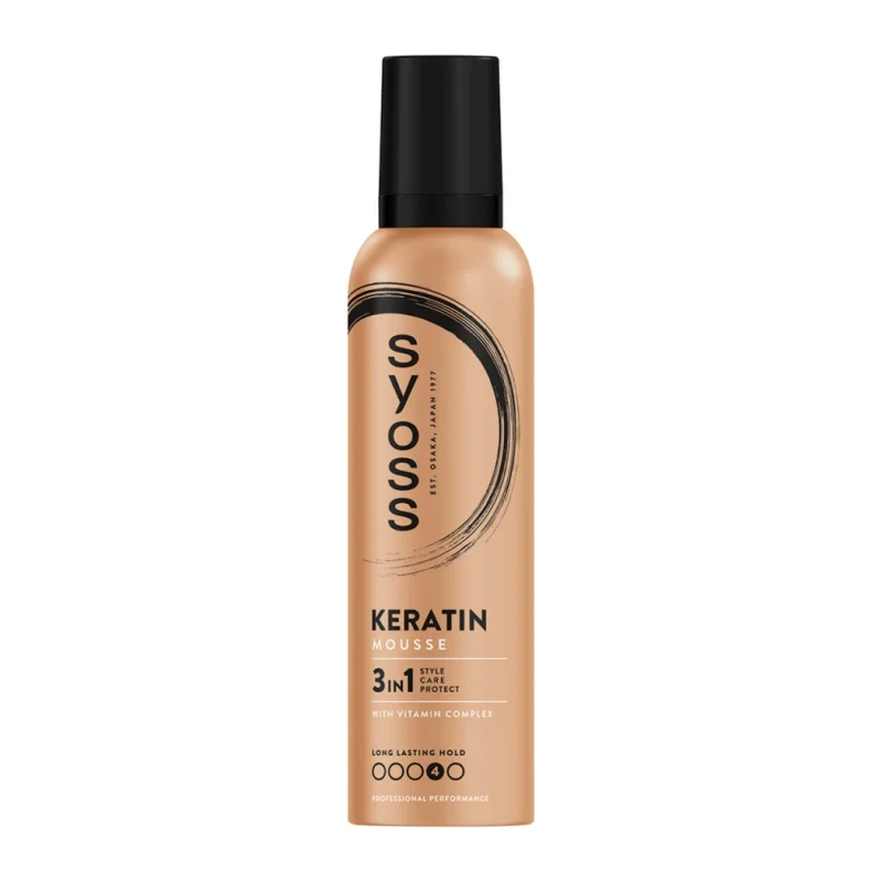 αφρός μαλλιών keratin 250 ml