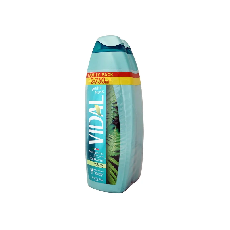 αφρόλουτρο white musk 2 × 750 ml