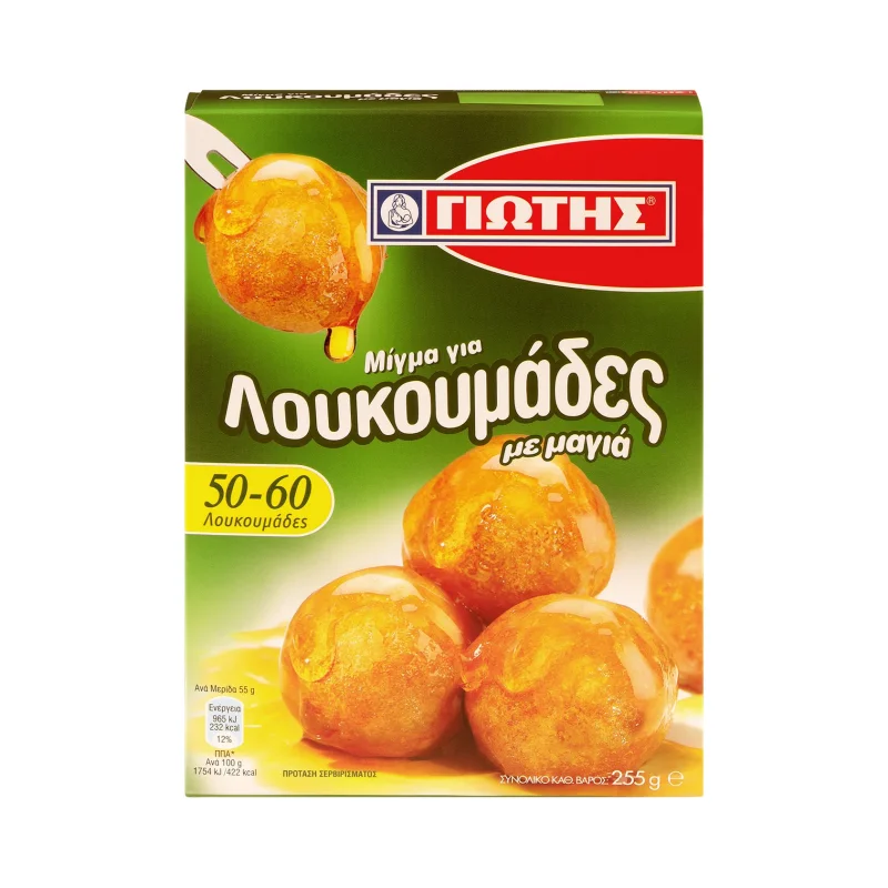 γιωτης μείγμα για λουκουμάδες 255 g