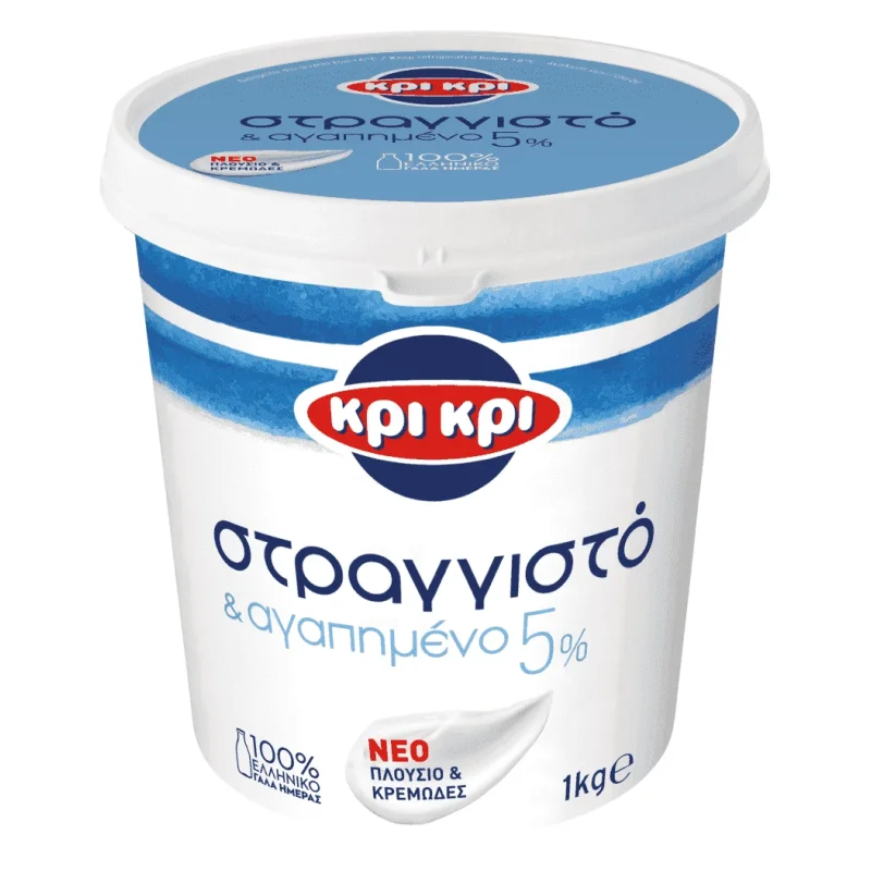 γιαούρτι στραγγιστό 5% 1 kg