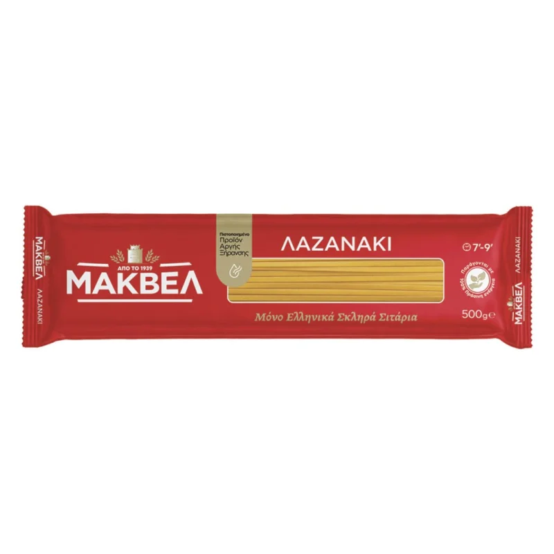 μακβελ λαζανάκι 500 g