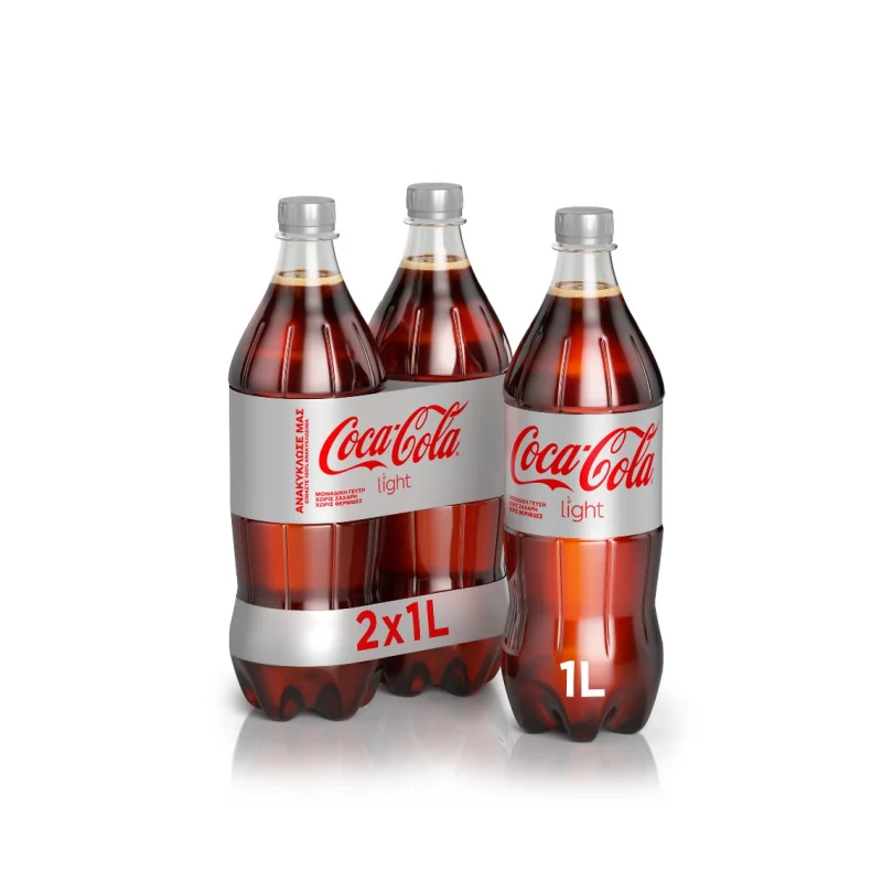 Light Αναψυκτικό Cola Φιάλη 2x1lt