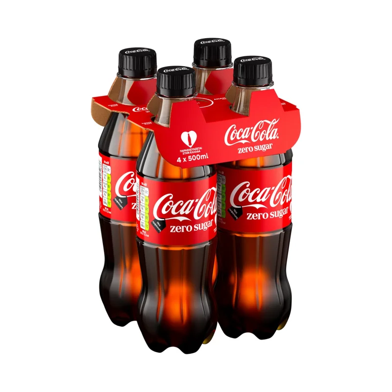 Zero Αναψυκτικό Χωρίς ζάχαρη 4x500ml