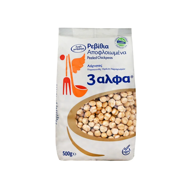 3αλφα ρεβίθια αποφλοιωμένα 500 g