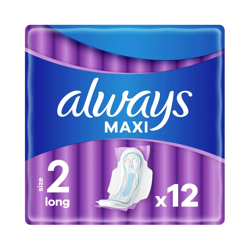 always maxi σερβιέτες long 12 τεμ.