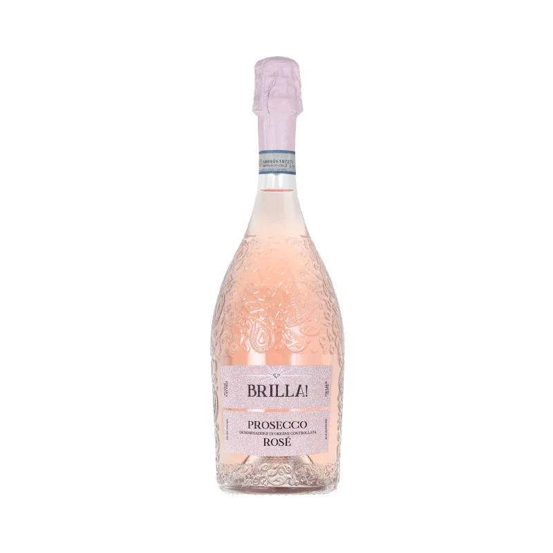 brilla prosecco αφρώδης ροζέ οίνος 750 ml