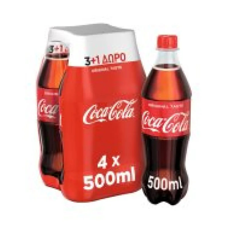 Αναψυκτικό 3x500ml +1 Δώρο