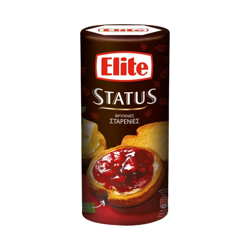 elite status φρυγανιές σταρένιες 125 g