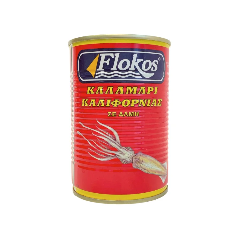 flokos καλαμάρι καλιφόρνιας σε άλμη 222 g