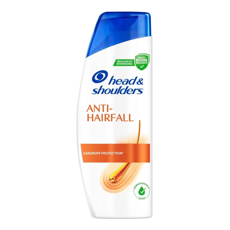 head & shoulders σαμπουάν κατά της τριχόπτωσης . 330 ml