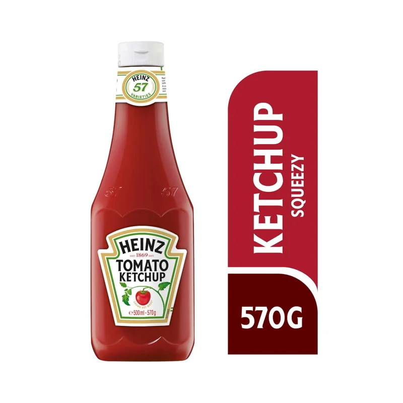 heinz κέτσαπ 570 g