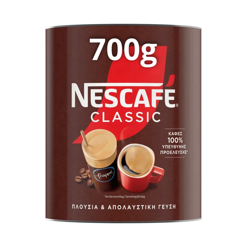 nescafe classic καφές στιγμιαίος 700 g