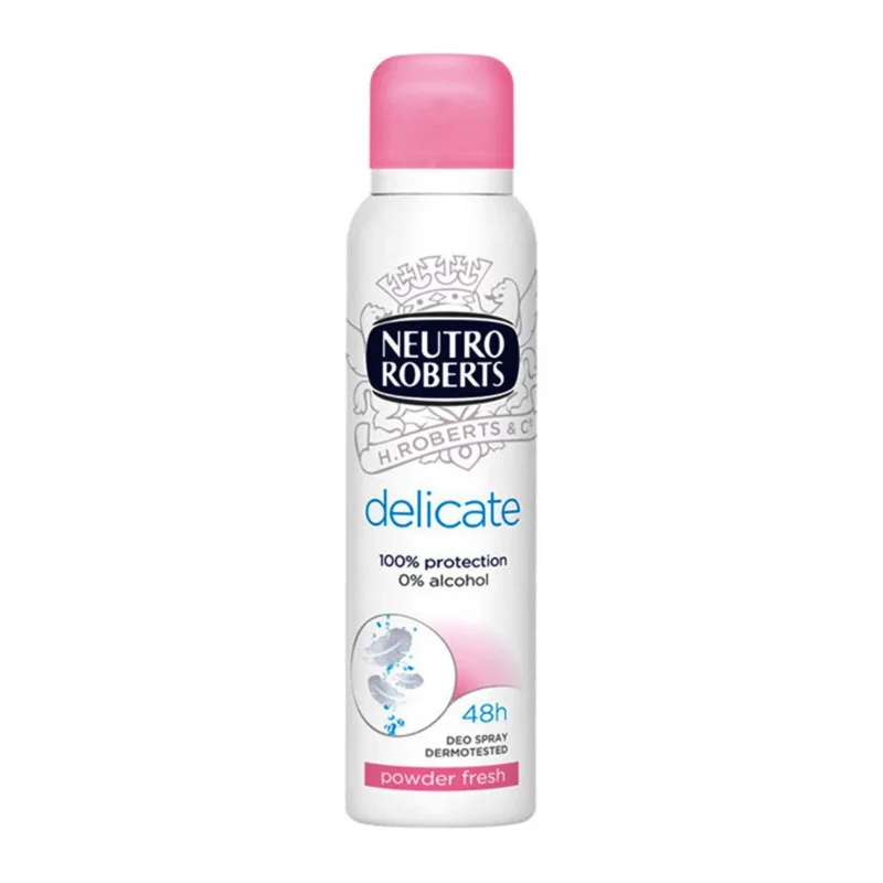 neutro roberts αποσμητικό spray powder fresh 150 ml