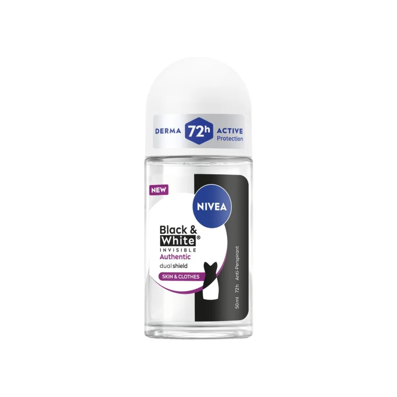 αποσμητικό roll on black & white authentic 50 ml