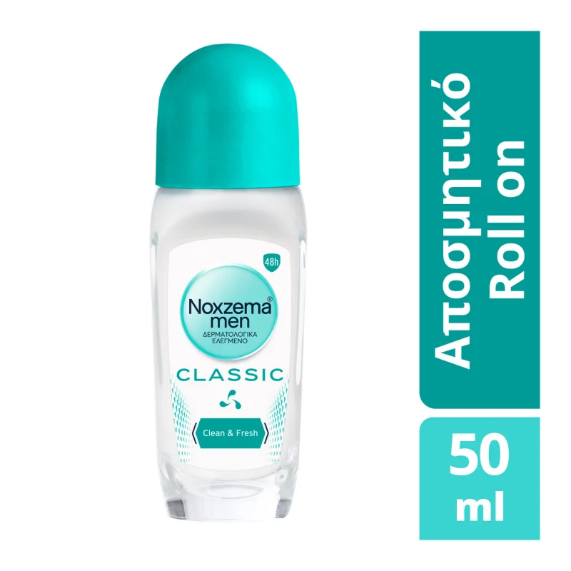 noxzema men αποσμητικό roll-on classic . 50 ml