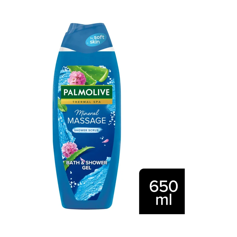 palmolive thermal spa αφρόλουτρο mineral massage 650 ml