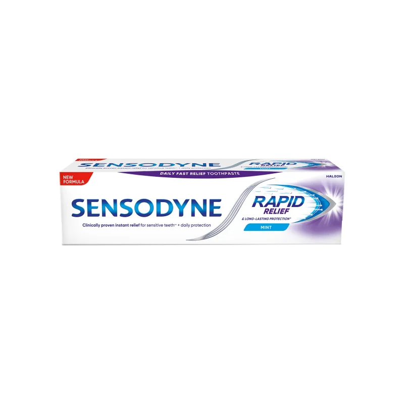 sensodyne οδοντόκρεμα rapid relief . 75 ml