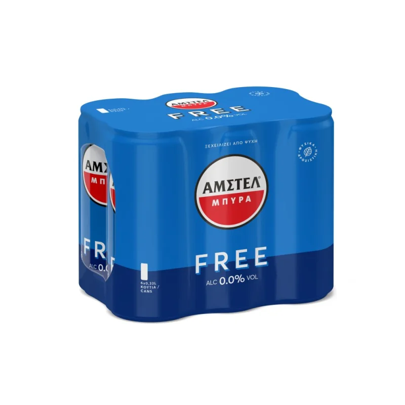 Μπύρα Free Χωρίς Αλκοόλ Κουτί 6x330ml