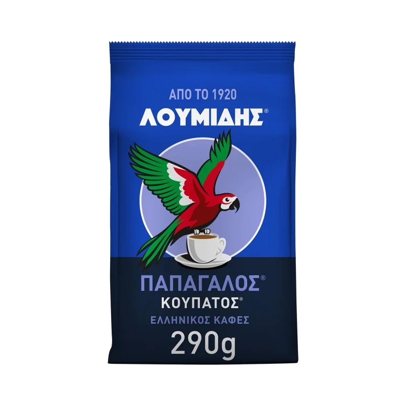 λουμιδης παπαγαλος κουπάτος καφές ελληνικός 290 g