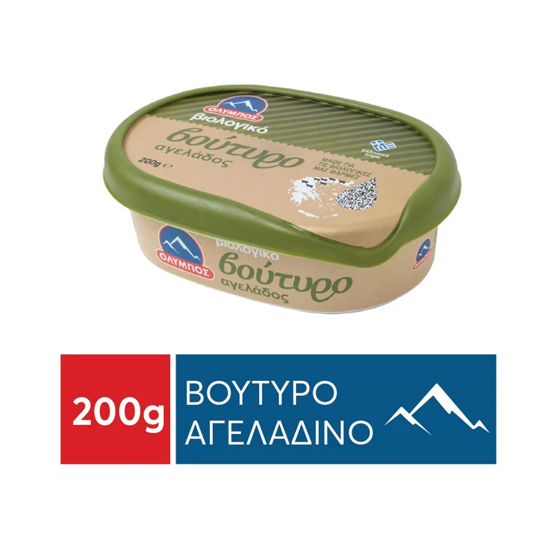 ολυμπος βούτυρο αγελάδος βιολογικό 200 g