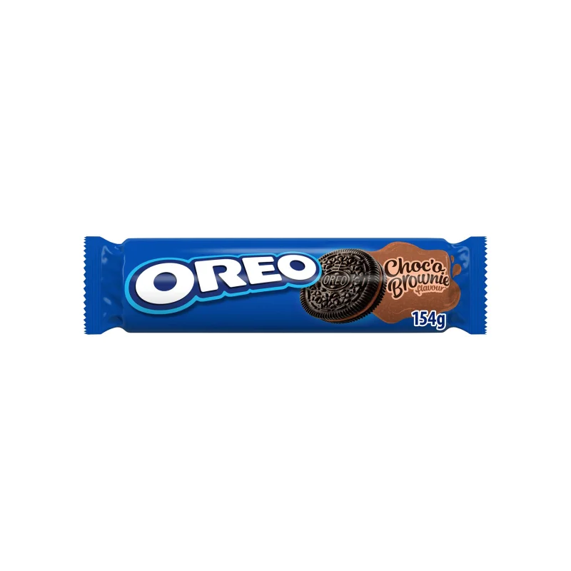 μπισκότα γεμιστά choco brownie 154 g