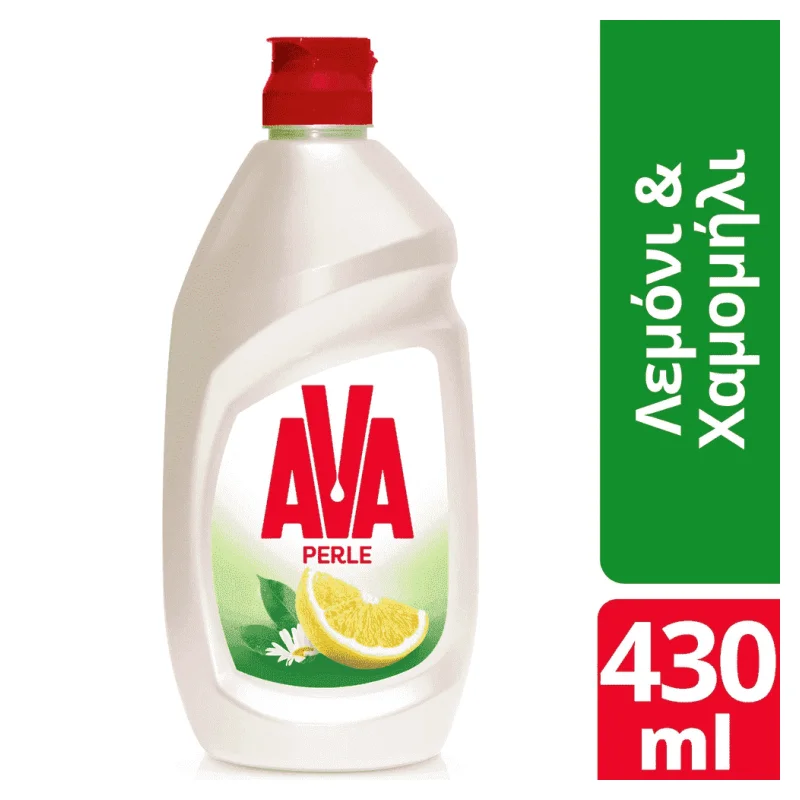 υγρό πιάτων perle χαμομήλι & λεμόνι 430 ml