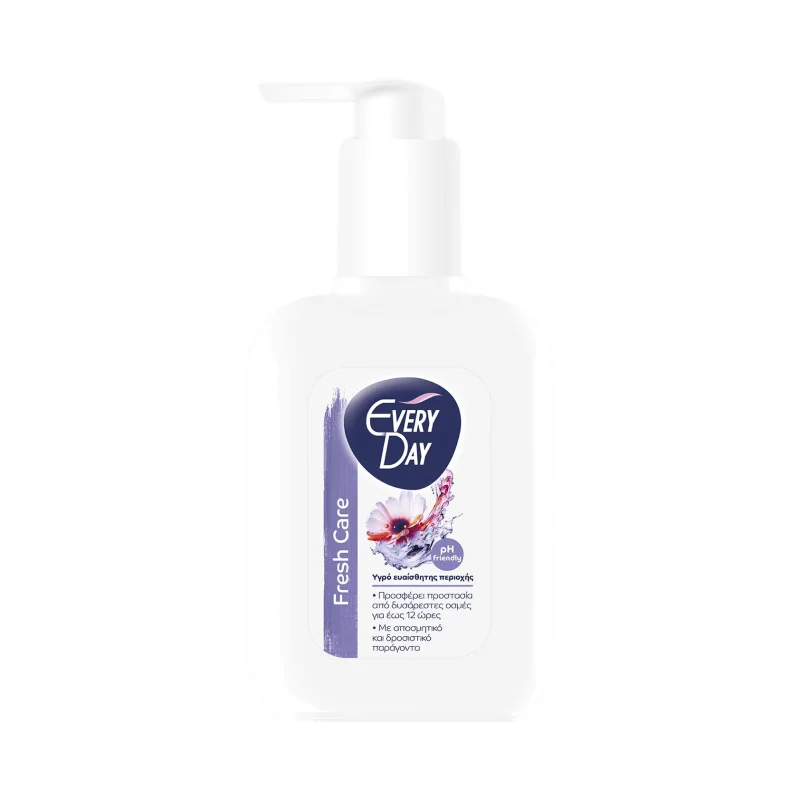 everyday υγρό καθαρισμού ευαίσθητης περιοχής fresh care 250 ml