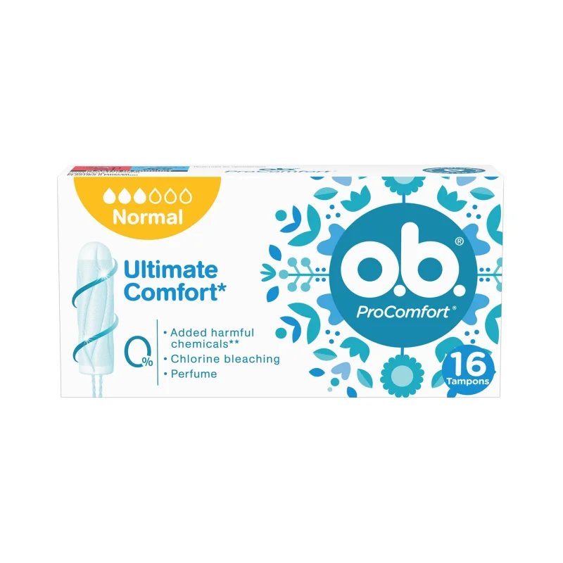 o.b. pro comfort ταμπόν normal 16 τεμ.