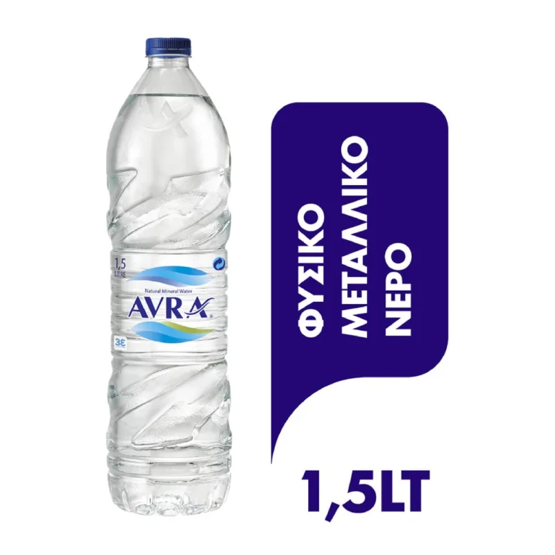 νερό φυσικό μεταλλικό 1,5 L