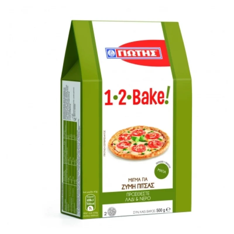 γιώτης 1-2 bake μείγμα για ζύμη πίτσας . 500 g