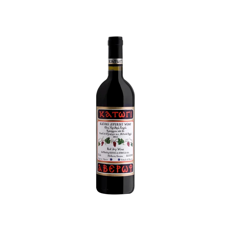 οίνος ερυθρός ξηρός κατώγι αβέρωφ 750 ml