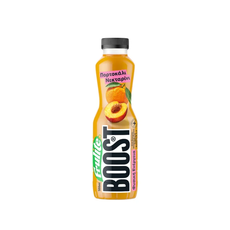 frulite boost πορτοκάλι νεκταρίνι . 500 ml