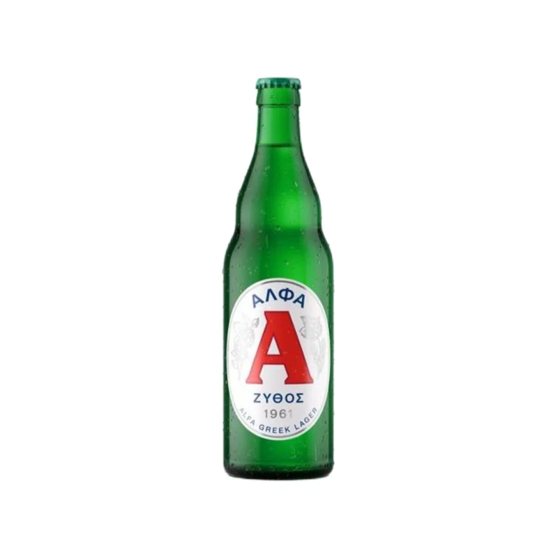 μπύρα lager φιάλη 500 ml