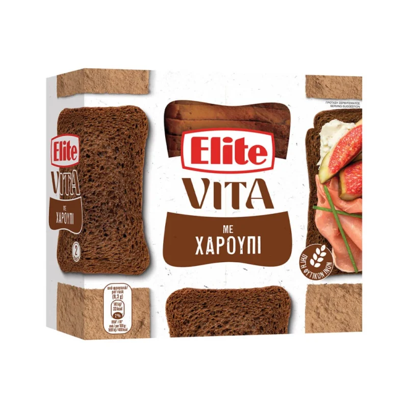 φρυγανιές με χαρούπι 250 g
