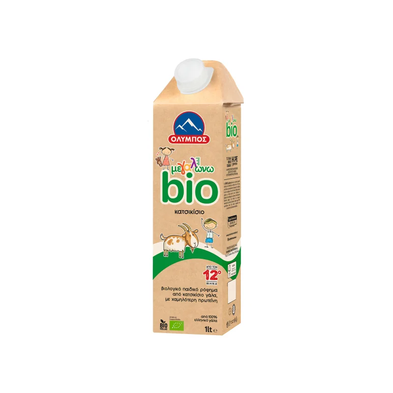 Μεγαλώνω Bio Ρόφημα Κατσικίσιου Γάλακτος Παιδικό Βιολογικό 1lt