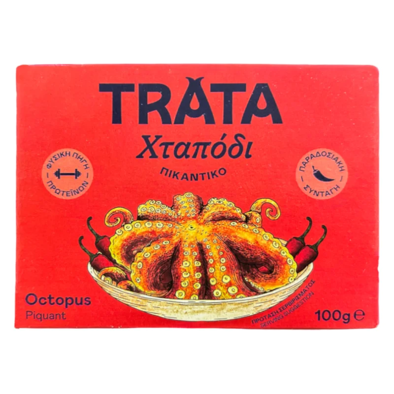 trata χταπόδι πικάντικο . 100 g