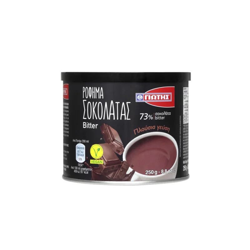 ρόφημα σοκολάτας bitter 250 g