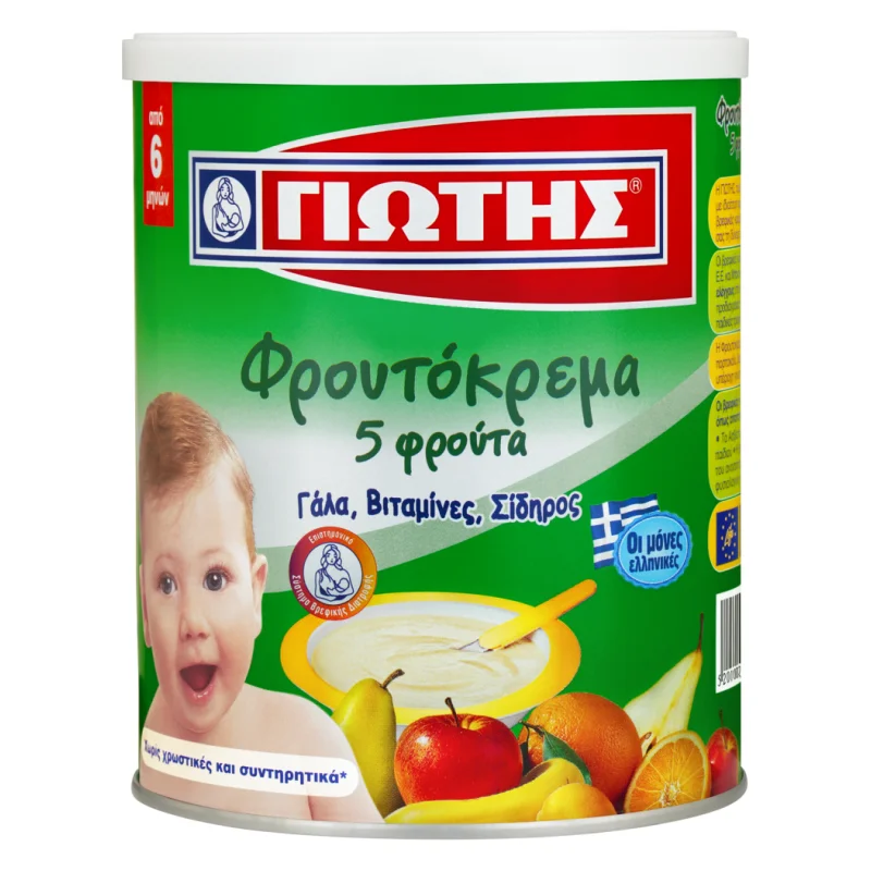 φρουτόκρεμα 5 φρούτα 300 g