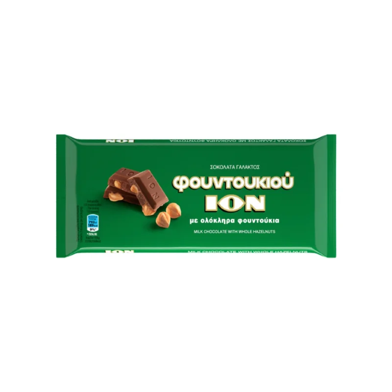 ίον σοκολάτα φουντουκιού . 100 g