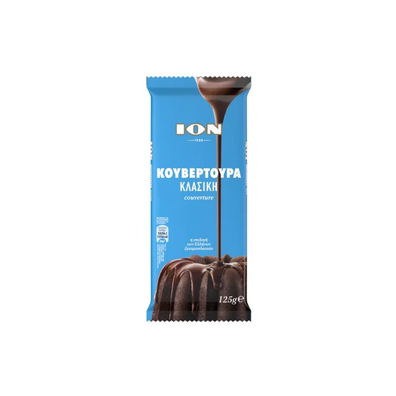 ίον κουβερτούρα υγείας . 125 g