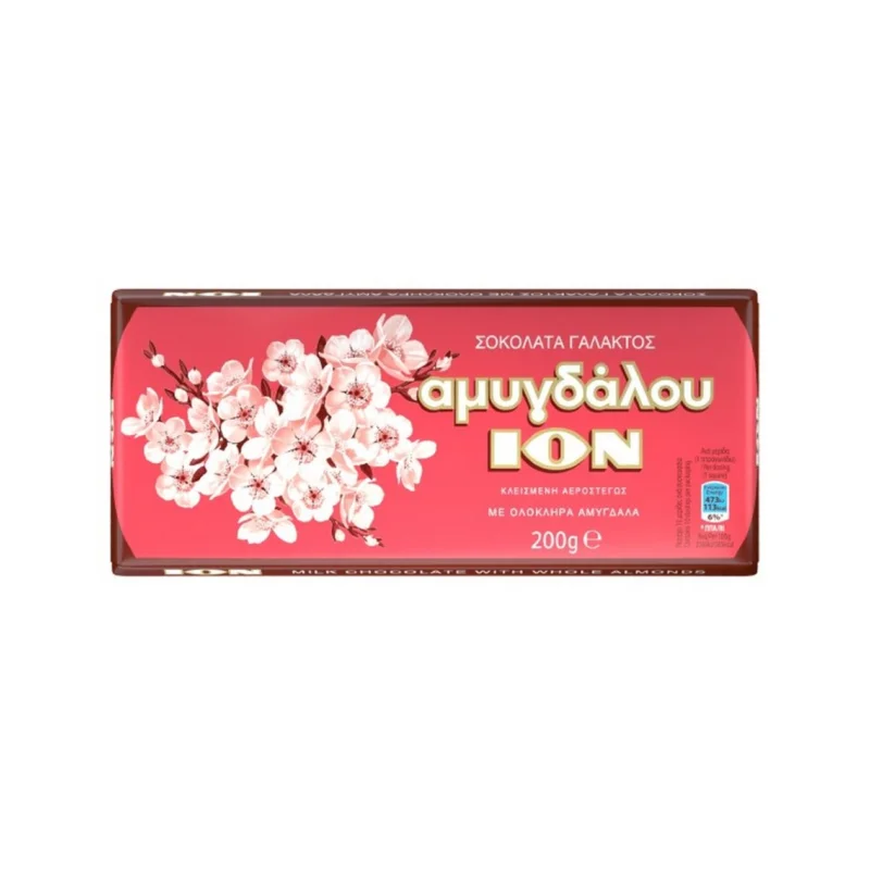 ιον σοκολατα αμυγδαλου 200 g