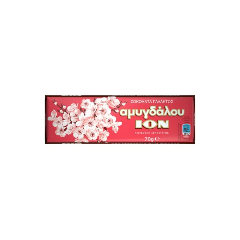ίον σοκολάτα αμυγδάλου . 70 g