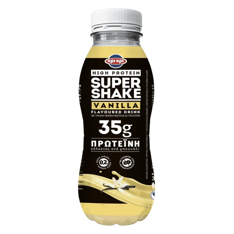 super shake high protein βανίλια 330 ml