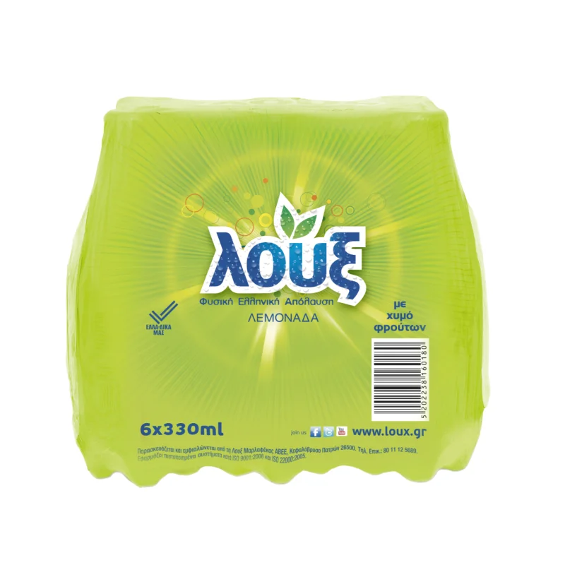 λουξ λεμονάδα 6 × 330 ml