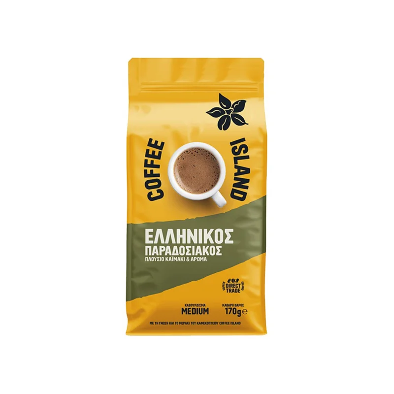 coffee island καφές ελληνικός παραδοσιακός 170 g
