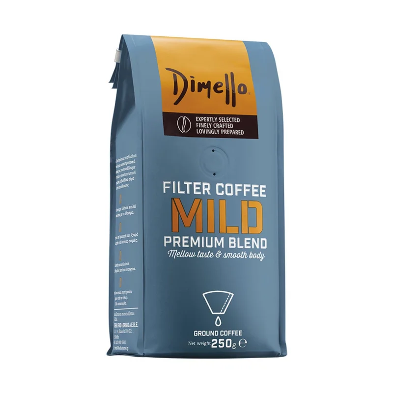 dimello καφες φιλτρου mild αλεσμενος 250 g