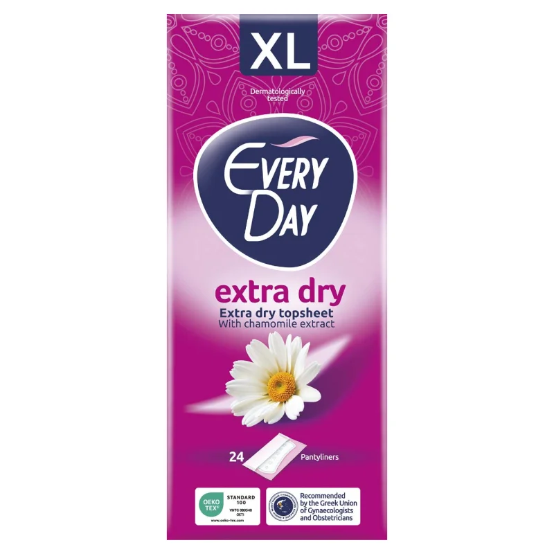 everyday σερβιετάκια extra dry extra long 24 τεμ.
